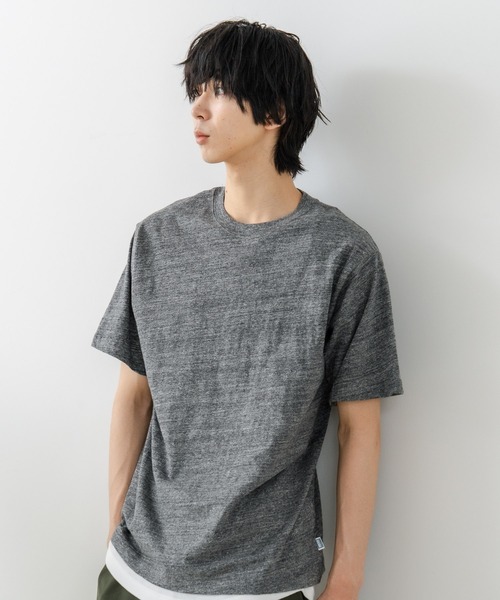 DISCUS(ディスカス)の「【DISCUS/ディスカス】USAコットン ワッペンロゴ刺繍 無地 クルーネック半袖Tシャツ レディース メンズ(Tシャツ/カットソー・メンズ・ブルー/グリーン/ブラック/ネイビー/グレー/ホワイト・X-LARGE/LARGE/MEDIUM)」の11枚目の写真