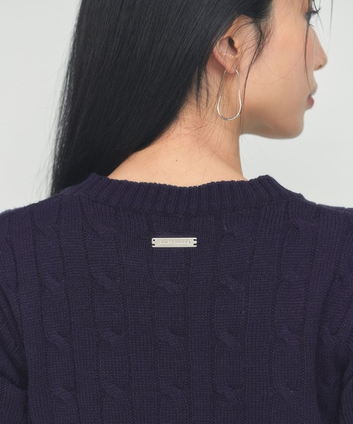 BLUE×PALANG(ブルーパラン)の「TOM SHORT KNIT(Tシャツ/カットソー・レディース・ネイビー/ライトブルー/ロイヤルブルー・FREE)」の10枚目の写真