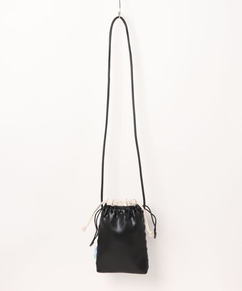 BarcosBlue（バルコスブルー）の「【BarcosBlue/バルコスブルー】カットデザインミニショルダーバッグ（ショルダーバッグ・レディース・ブラック/アイボリー・ONE SIZE）」の8枚目の写真