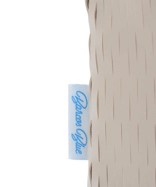BarcosBlue（バルコスブルー）の「【BarcosBlue/バルコスブルー】カットデザインミニショルダーバッグ（ショルダーバッグ・レディース・ブラック/アイボリー・ONE SIZE）」の6枚目の写真