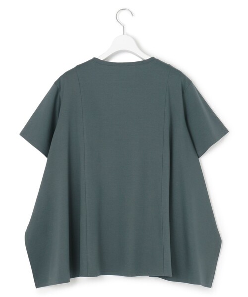 セール】【GLOW6月号掲載/汗じみ防止】スムースデザイン フレア T