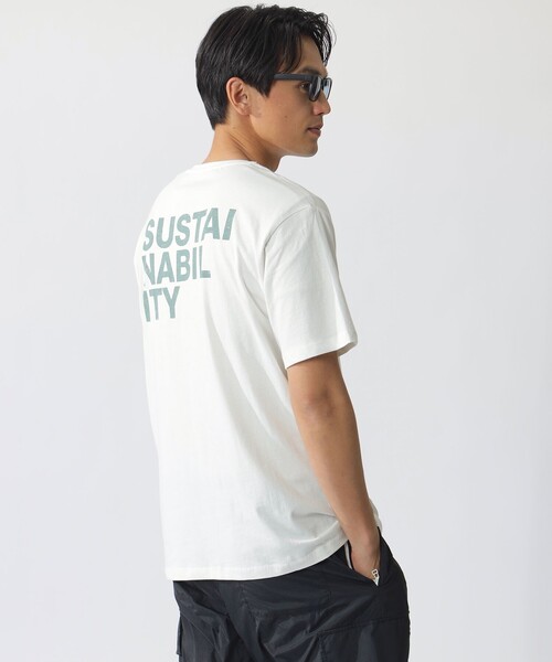 ECOALF(エコアルフ)の「SUSTANO Tシャツ / SUSTANO T-SHIRT(Tシャツ/カットソー・メンズ・ホワイト・L/M)」の13枚目の写真