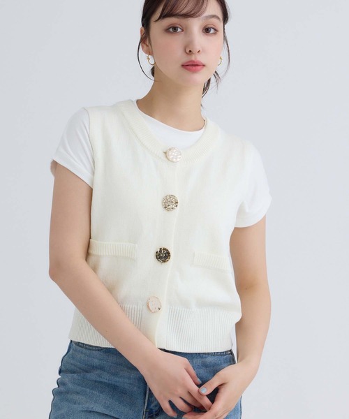 fifth(フィフス)の「シンプルフィットTシャツ(Tシャツ/カットソー・レディース・ホワイト/ブラック/ベージュ・M)」の19枚目の写真