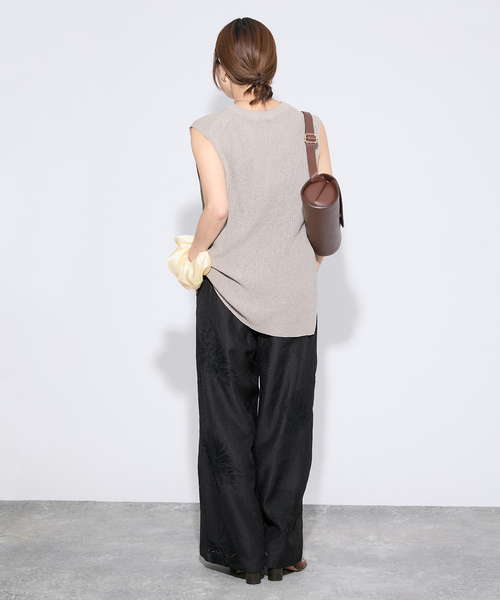 新品　JOURNAL STANDARD シアーレースレイヤードパンツ　ホワイト 追加3》シアーレースレイヤードパンツ（その他パンツ）｜JOURNAL