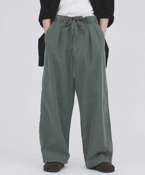 JOURNAL STANDARD(ジャーナルスタンダード)の「ピグメントフェード オーバーパンツ(その他パンツ・メンズ・カーキ/ブラウン/チャコールグレー・SMALL/LARGE/MEDIUM)」の3枚目の写真