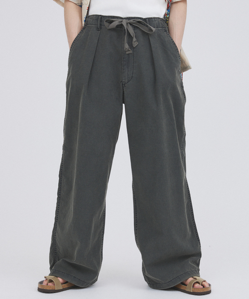 JOURNAL STANDARD(ジャーナルスタンダード)の「ピグメントフェード オーバーパンツ(その他パンツ・メンズ・カーキ/ブラウン/チャコールグレー・SMALL/LARGE/MEDIUM)」の11枚目の写真