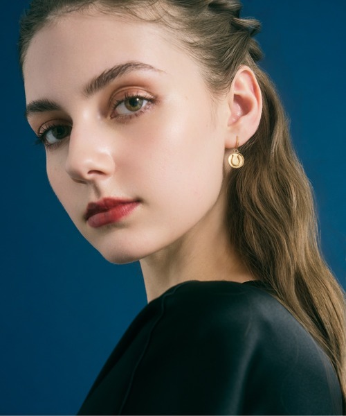 セール】K18 馬/ホース/馬蹄/ホースシュー ピアス（ピアス（両耳用
