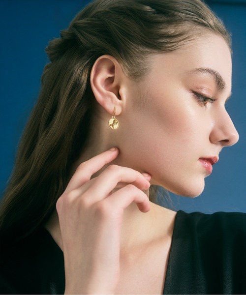 セール】K18 馬/ホース/馬蹄/ホースシュー ピアス（ピアス（両耳用