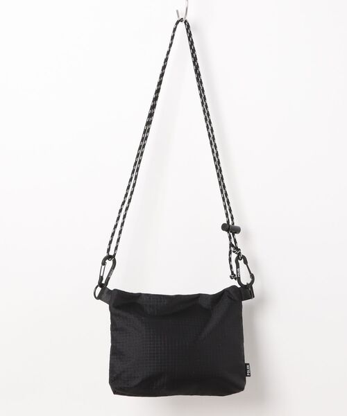 POLeR（ポーラー）の「POLER/ポーラー STUFFABLE POUCH ショルダーバック 241MCV0444（ショルダーバッグ・メンズ・ブラック・FREE）」の2枚目の写真