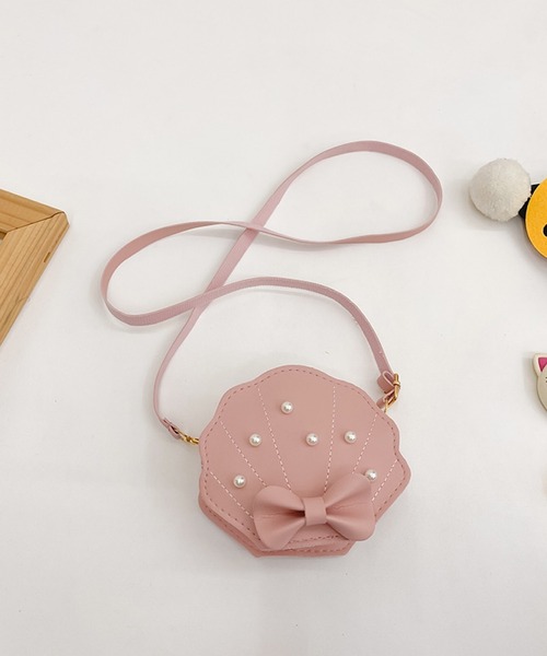 VIBGYOR（ヴィブジョー）の「lulunoix/シェルパールショルダーバッグ N15193（ショルダーバッグ・キッズ・イエロー/ピンク/グリーン/ブルー・FREE）」の9枚目の写真