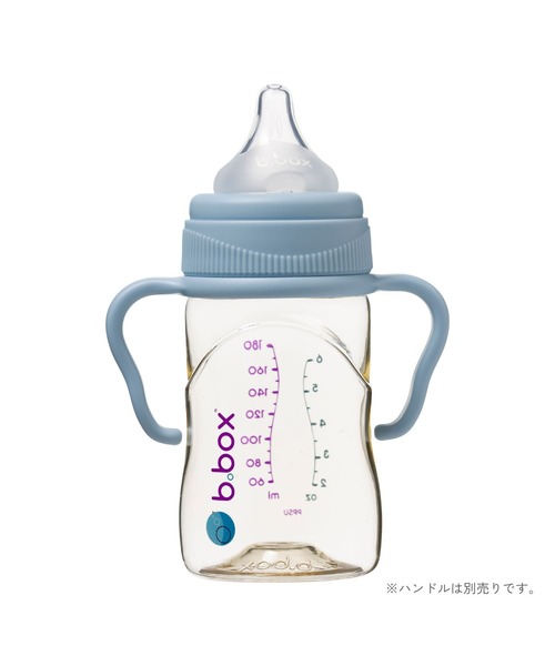 b.box（ビーボックス）の「【b.box】 PPSU Baby Bottle 哺乳瓶 PPSU製［180ml］（マグ/哺乳瓶/お食事グッズ・キッズ・セージグリーン/グレイッシュブルー/ライラック・ONESIZE）」の13枚目の写真
