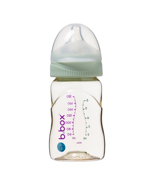 b.box（ビーボックス）の「【b.box】 PPSU Baby Bottle 哺乳瓶 PPSU製［180ml］（マグ/哺乳瓶/お食事グッズ・キッズ・セージグリーン/グレイッシュブルー/ライラック・ONESIZE）」の20枚目の写真