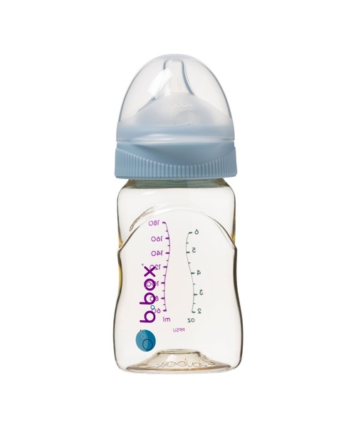b.box（ビーボックス）の「【b.box】 PPSU Baby Bottle 哺乳瓶 PPSU製［180ml］（マグ/哺乳瓶/お食事グッズ・キッズ・セージグリーン/グレイッシュブルー/ライラック・ONESIZE）」の21枚目の写真