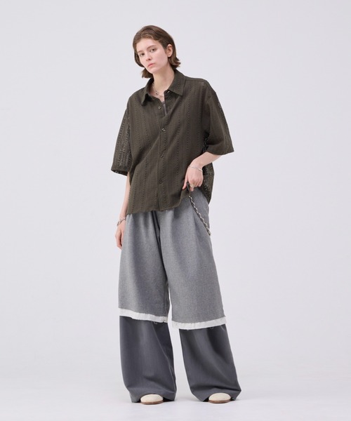 SUDO denim half pt「buggy cut」 デニムハーフパンツ denim half pt「buggy cut」#1573 | tablethotel-sūdo