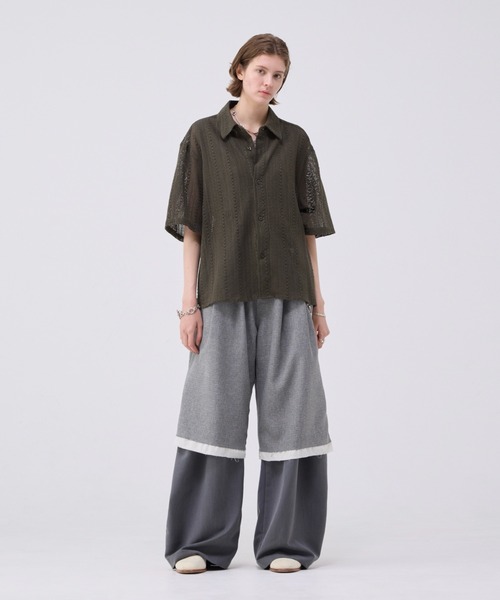 soerte（ソエルテ）の「Assortment buggy half pants / アソートメントバギーハーフパンツ（デニムパンツ・メンズ・ブラック/ブルー/グレー/ブラック系その他・1/3/2）」の8枚目の写真