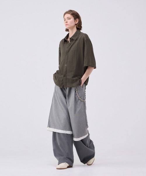 ASSORTMENT BUGGY HALF PANTS ジョーツ サイズ2 soerte（ソエルテ）の「ASSORTMENT BUGGY HALF PANTS/アソート