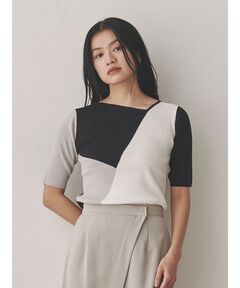 トップス kotohayokozawa FEELING WAVE CAMISOLE kotohayokozawa(コトハヨコザワ)のFEELING WAVE CAMISOLE KHAKI