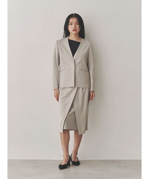 セール】マルチカラーアシメネックニット（ニット/セーター）｜TONAL  