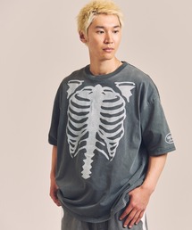 VANSON | VANSON-SKELTON BONES-Pigment Dyed Tee(Tシャツ/カットソー)