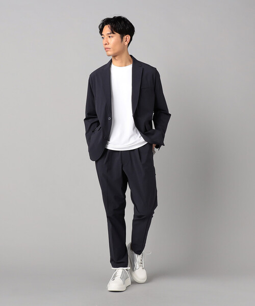 β MEN（ベータメン）の「【セットアップ対応】アクティブ パンツ（スラックス・メンズ・ネイビー/ブラック・L/M）」の8枚目の写真
