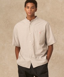 エ*公様 DANTON ダントンホワイト半袖シャツ スタンドカラー36 エ*公様 DANTON ダントンホワイト半袖シャツ スタンドカラー36 中古