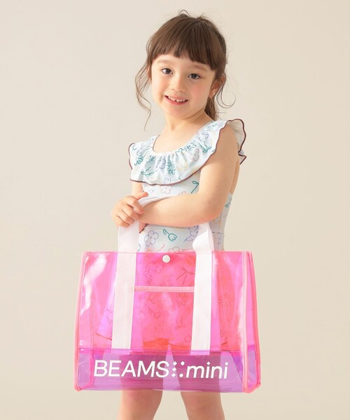 高品質 カラー PVC プールバッグ 2025SS（トートバッグ）｜BEAMS mini バッグ