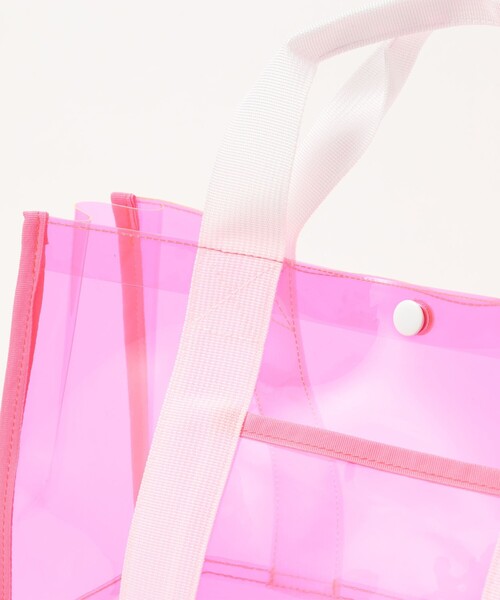 BEAMS mini(ビームスミニ)の「カラー PVC プールバッグ 2025SS(トートバッグ・キッズ・ブルー/ピンク・ONE SIZE)」の13枚目の写真