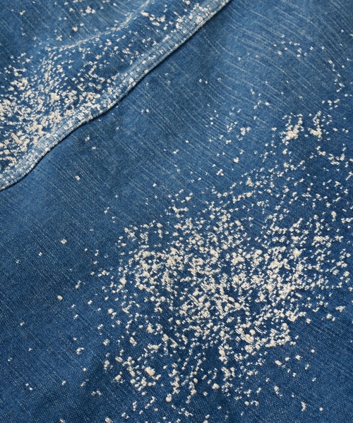 Dulcamara（ドゥルカマラ）の「グラニュールデニムカバーオール-U（デニムジャケット・メンズ・インディゴブルー・0/1）」の15枚目の写真