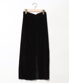 【todayful】 Velour Square Skirt 38ブラック Velour Square Skirt（スカート）｜TODAYFUL（トゥデイフル）の