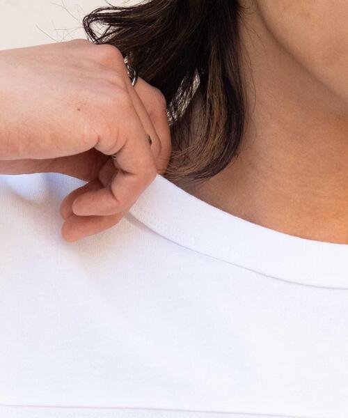 WEGO(ウィゴー)の「WEGO/ヘビーウェイトナンバリングBIG T(Tシャツ/カットソー・メンズ・ブラウン/ホワイト/ブラック/ダークグリーン・MEDIUM/LARGE)」の9枚目の写真