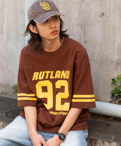 セール】WEGO/【25年春夏新作】ヘビーウェイトナンバリングBIG T