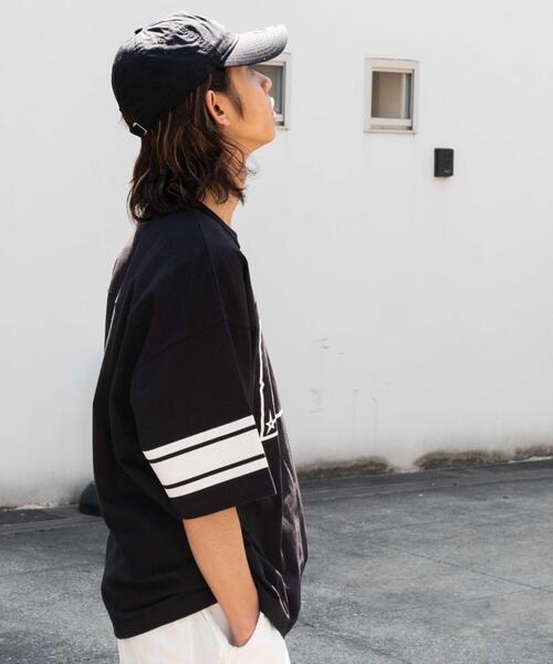 WEGO(ウィゴー)の「WEGO/ヘビーウェイトナンバリングBIG T(Tシャツ/カットソー・メンズ・ブラウン/ホワイト/ブラック/ダークグリーン・MEDIUM/LARGE)」の19枚目の写真