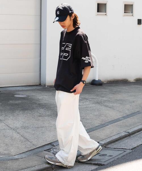 WEGO(ウィゴー)の「WEGO/ヘビーウェイトナンバリングBIG T(Tシャツ/カットソー・メンズ・ブラウン/ホワイト/ブラック/ダークグリーン・MEDIUM/LARGE)」の21枚目の写真