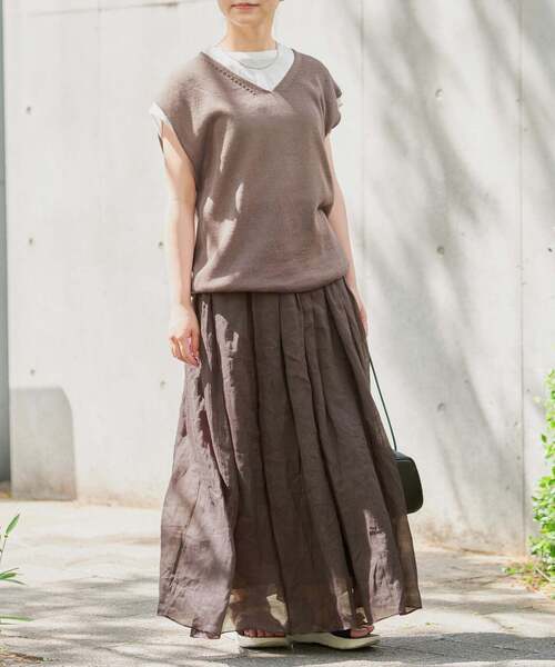 コットンギマ フレンチプルオーバー（ニット/セーター）｜IENA（イエナ