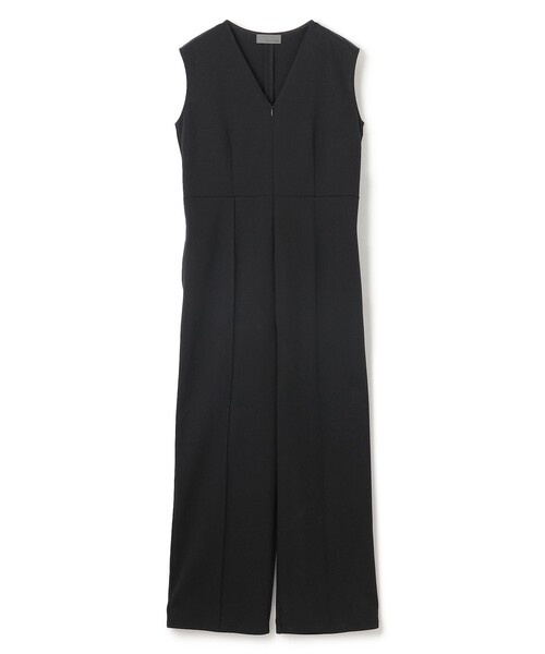 uncrave（アンクレイヴ）の「ダブルフェイスジャージー オールインワン（パンツドレス・レディース・ブラック系/グレー系/ベージュ系・1/0）」の20枚目の写真