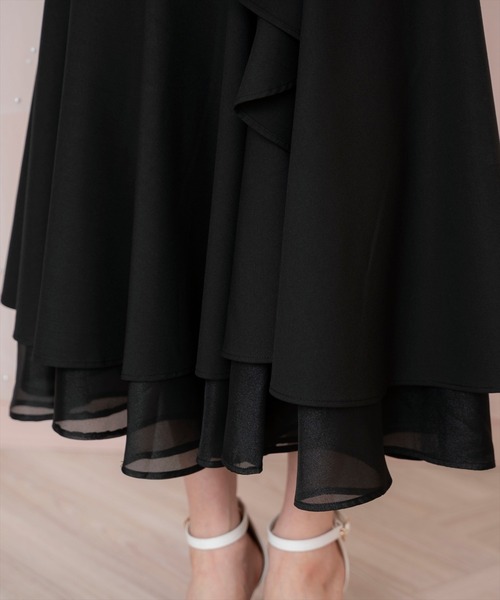 WILLSELECTION（ウィルセレクション）の「シアーヘムギャザーマーメイドスカート（スカート・レディース・ラベンダー/ネイビー/ピンク/ブラック・FREE）」の13枚目の写真