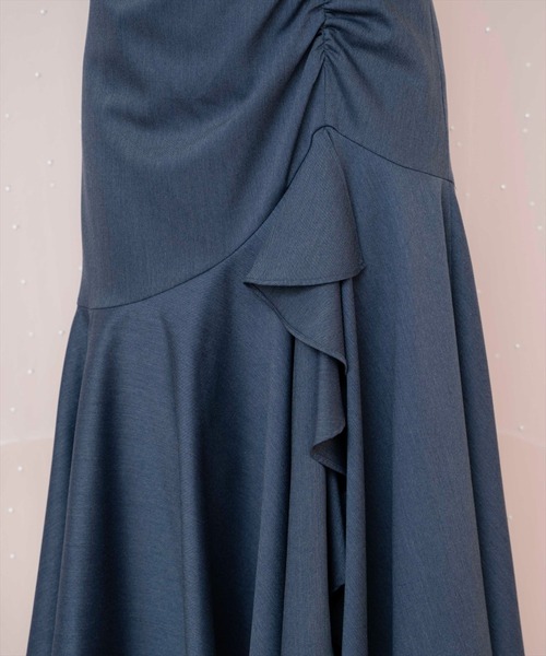 WILLSELECTION（ウィルセレクション）の「シアーヘムギャザーマーメイドスカート（スカート・レディース・ラベンダー/ネイビー/ピンク/ブラック・FREE）」の22枚目の写真