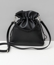 ADAM PATEK | 本革 レザー 2WAY 巾着 ハンド ミニショルダーバッグ(ショルダーバッグ)