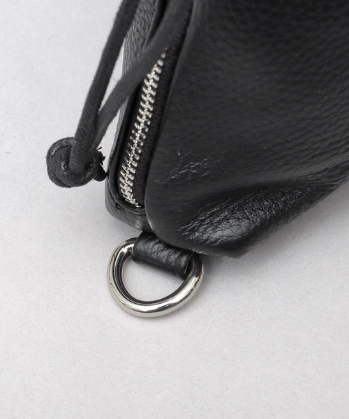 ADAM PATEK（アダムパテック）の「本革 レザー 2WAY 巾着 ハンド ミニショルダーバッグ（ショルダーバッグ・メンズ・ブラック・FREE）」の20枚目の写真