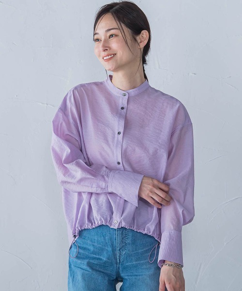 セール】シアードロストシャツ≪洗濯機で洗える≫（シャツ/ブラウス