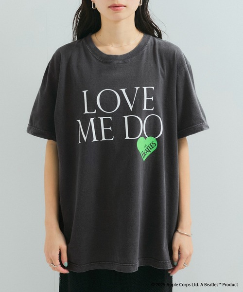 GOOD ROCK SPEED（グッドロックスピード）の「【THE BEATLES/ザ ビートルズ】LOVE ME DO Tシャツ（Tシャツ/カットソー・レディース・チャコールグレー/ブルー系その他2・FREE）」の7枚目の写真