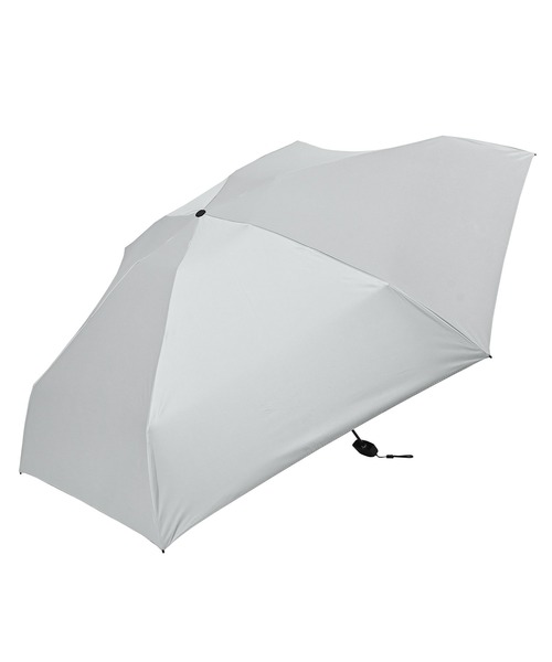 nifty colors（ニフティーカラーズ）の「【日傘 晴雨兼用】Peachdrop sun shade 5steps mini 55㎝（折りたたみ傘・レディース・ホワイト/ピンク/ベージュ/グレー・FREE）」の11枚目の写真