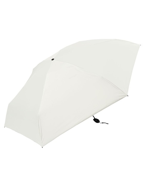 nifty colors（ニフティーカラーズ）の「【日傘 晴雨兼用】Peachdrop sun shade 5steps mini 55㎝（折りたたみ傘・レディース・ホワイト/ピンク/ベージュ/グレー・FREE）」の6枚目の写真