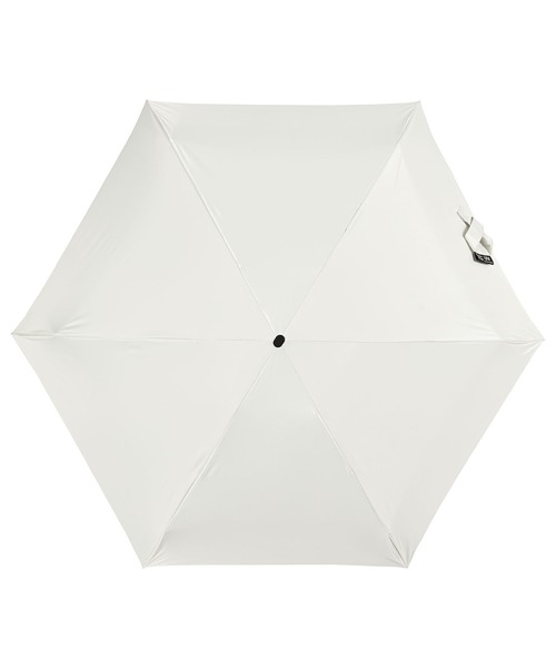 nifty colors（ニフティーカラーズ）の「【日傘 晴雨兼用】Peachdrop sun shade 5steps mini 55㎝（折りたたみ傘・レディース・ホワイト/ピンク/ベージュ/グレー・FREE）」の7枚目の写真