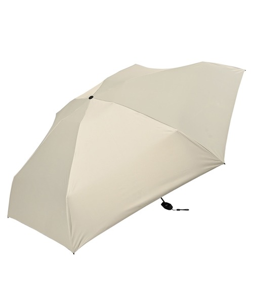 nifty colors（ニフティーカラーズ）の「【日傘 晴雨兼用】Peachdrop sun shade 5steps mini 55㎝（折りたたみ傘・レディース・ホワイト/ピンク/ベージュ/グレー・FREE）」の15枚目の写真
