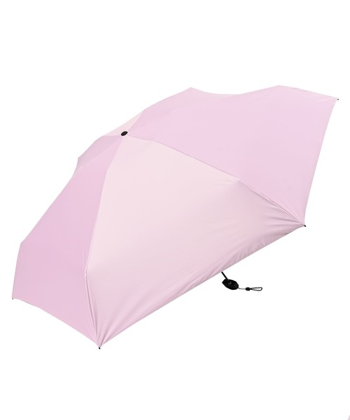 nifty colors（ニフティーカラーズ）の「【日傘 晴雨兼用】Peachdrop sun shade 5steps mini 55㎝（折りたたみ傘・レディース・ホワイト/ピンク/ベージュ/グレー・FREE）」の17枚目の写真