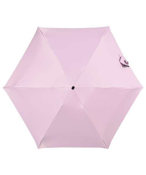 nifty colors（ニフティーカラーズ）の「【日傘 晴雨兼用】Peachdrop sun shade 5steps mini 55㎝（折りたたみ傘・レディース・ホワイト/ピンク/ベージュ/グレー・FREE）」の18枚目の写真