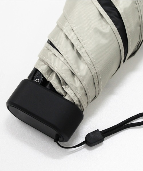 nifty colors（ニフティーカラーズ）の「【日傘 晴雨兼用】Peachdrop sun shade 5steps mini 55㎝（折りたたみ傘・レディース・ホワイト/ピンク/ベージュ/グレー・FREE）」の21枚目の写真