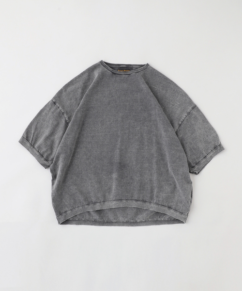 JOURNAL STANDARD J.S HOMESTEAD(ジャーナルスタンダードホームステッド)の「J.S.Homestead / オーバーラージ ポンチョ ショートスリーブTシャツ(Tシャツ/カットソー・メンズ・ブラック/チャコールグレー/パープル/ブラウン系その他・FREE)」の18枚目の写真