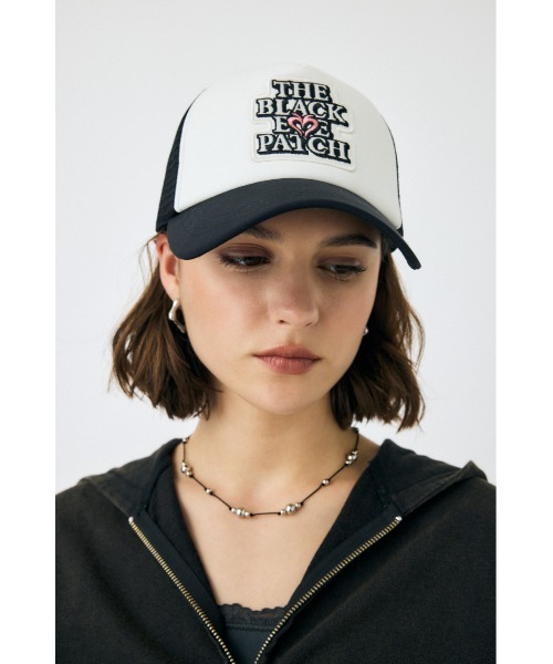 BEP OG HEART メッシュキャップ MOUSSY（マウジー）の「BEP OG HEART MESH キャップ（キャップ）」 - WEAR